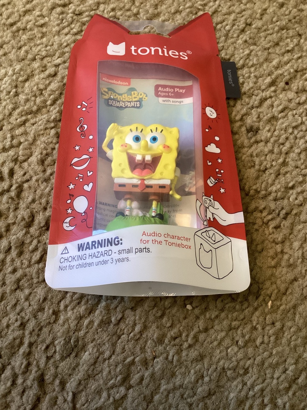 NWT Tonies SpongeBob figure